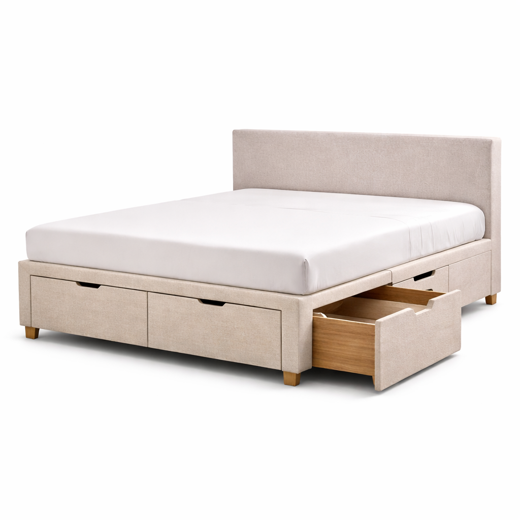 Pelvioras™ SleekSpace Platform Bed with Storage