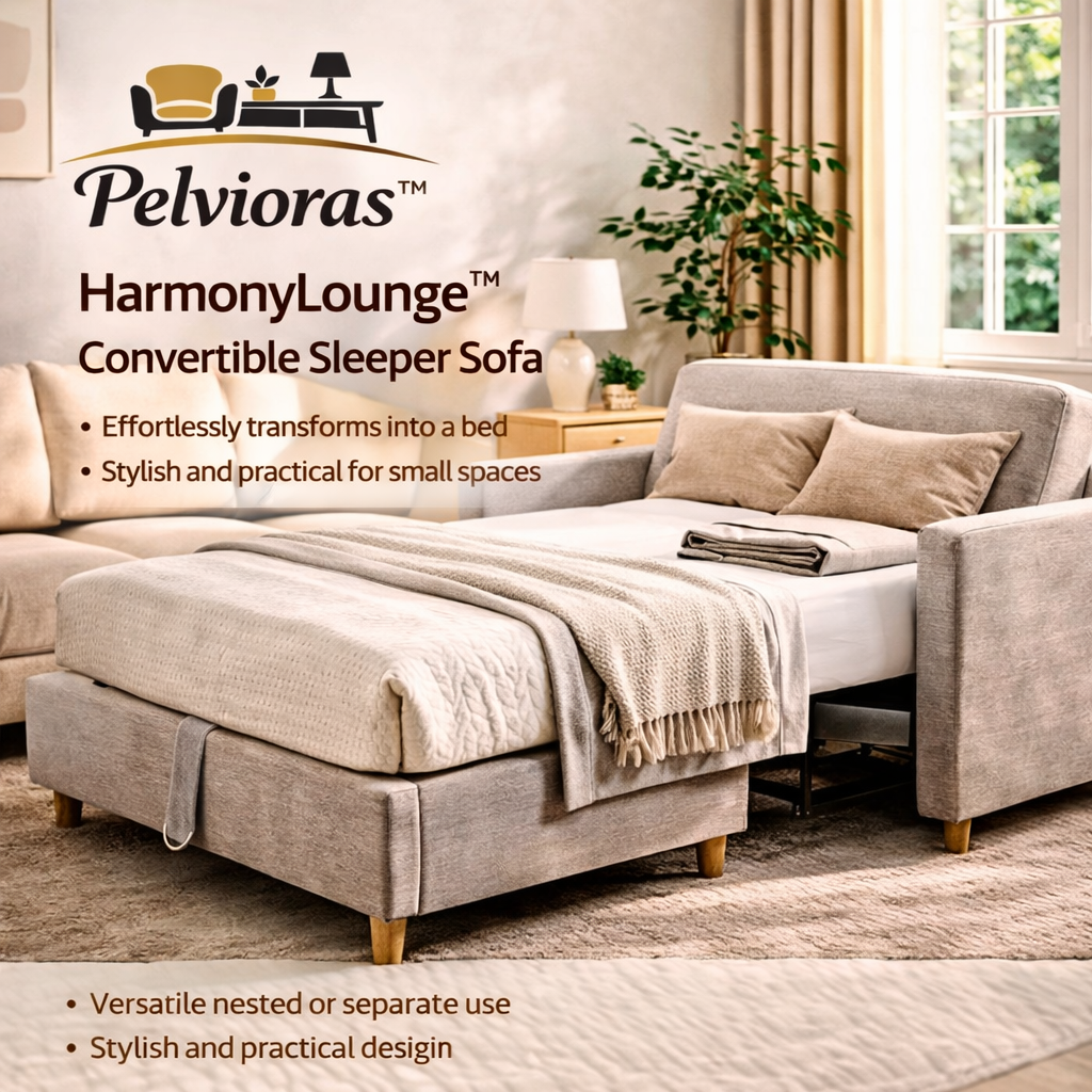 Pelvioras™ FlexiSleep Convertible Sofa Bed