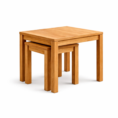 Pelvioras™ NestPro Solid Wood End Table Set